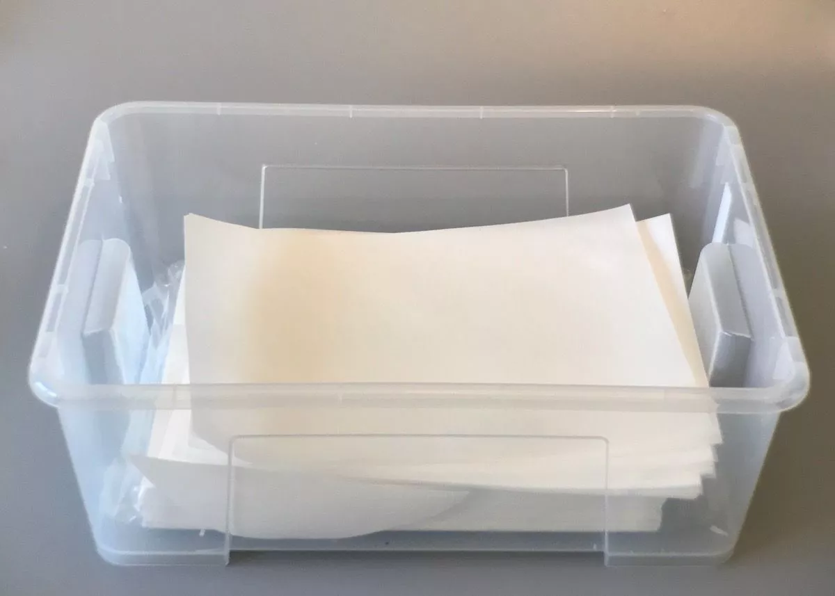 Jak przechowywać papier waflowy