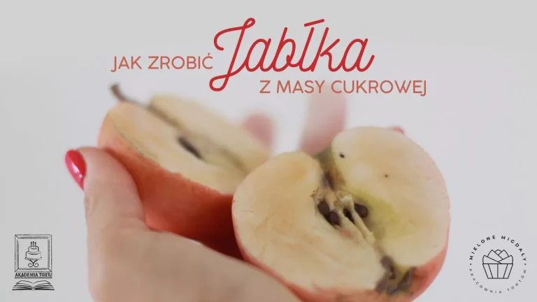 Jak zrobić jabłka z masy cukrowej