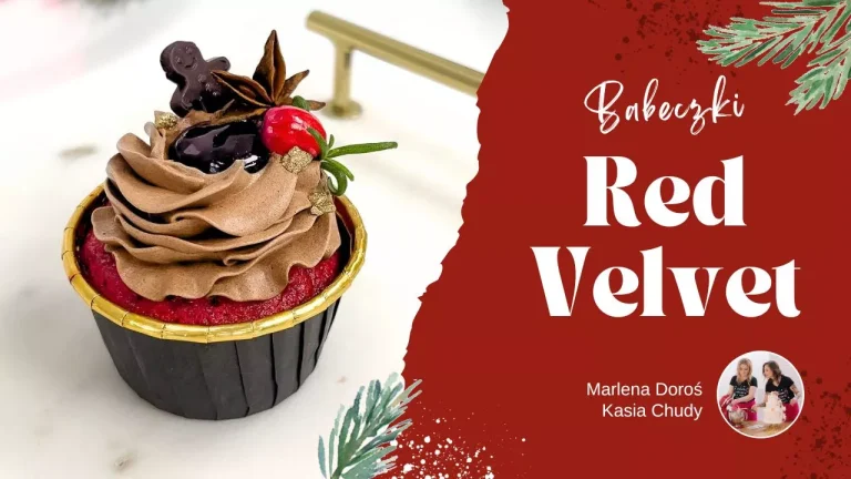 Babeczki red velvet bez barwnika