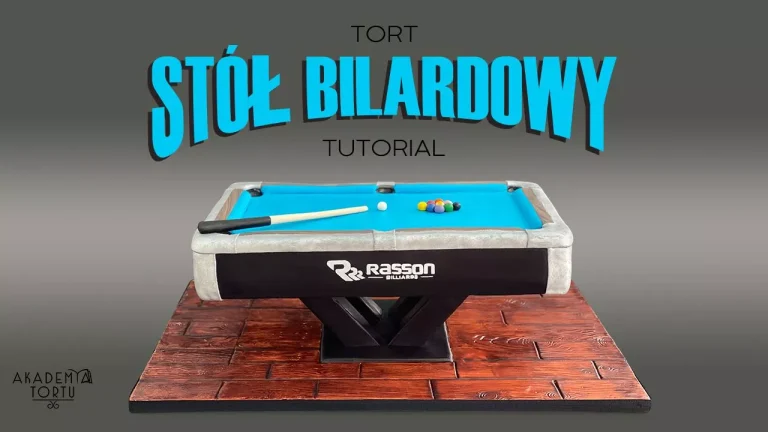 Tort stół bilardowy