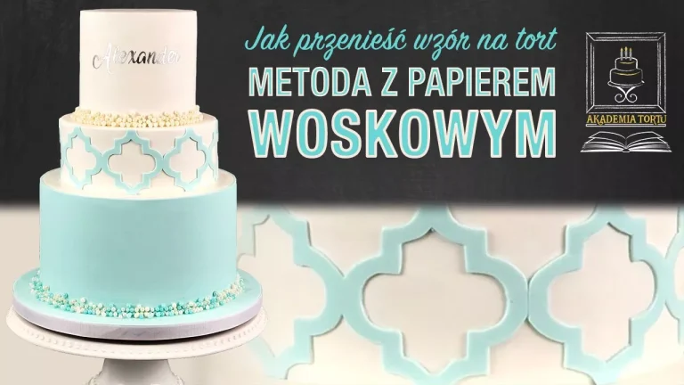 Jak przenieść wzór na tort