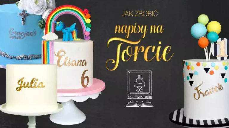 Jak zrobić napis na torcie