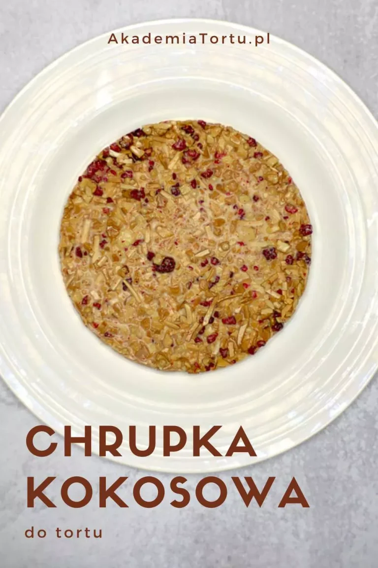 Chrupka kokosowa do tortu