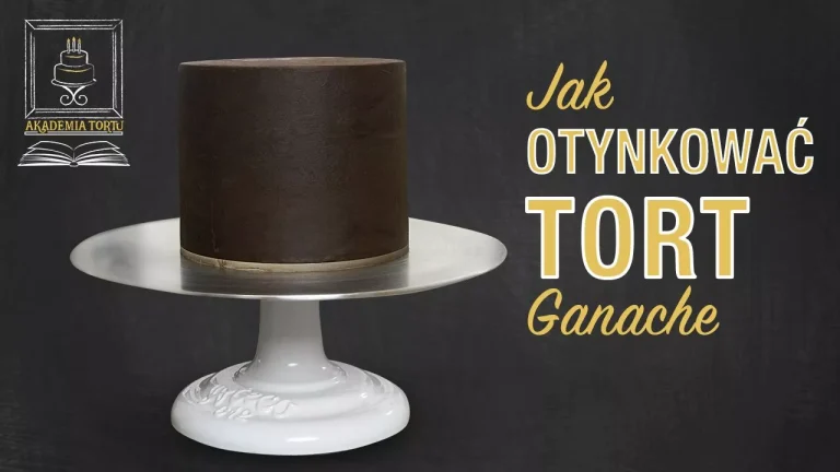 Jak otynkować tort ganache