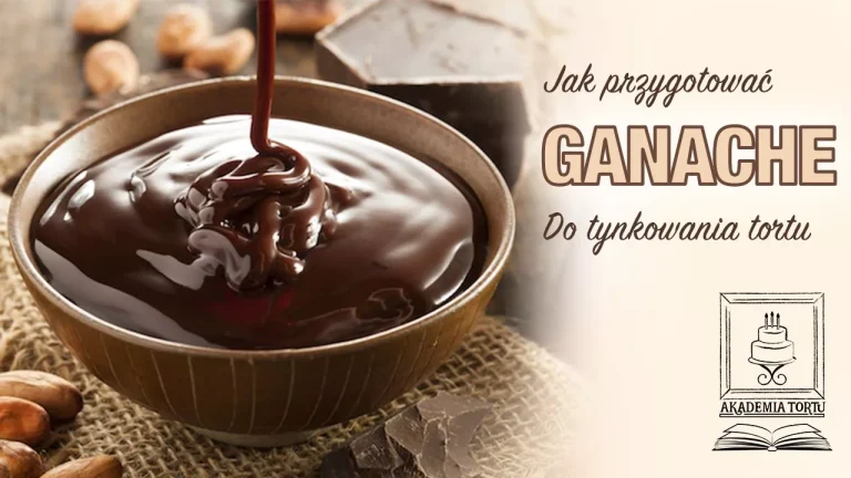 Ganache do tynkowania tortu