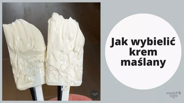 Jak wybielić krem maślany