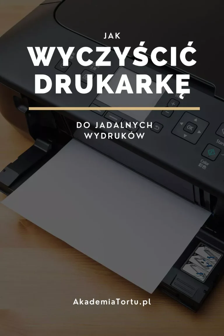 Jak wyczyścić drukarkę spożywczą