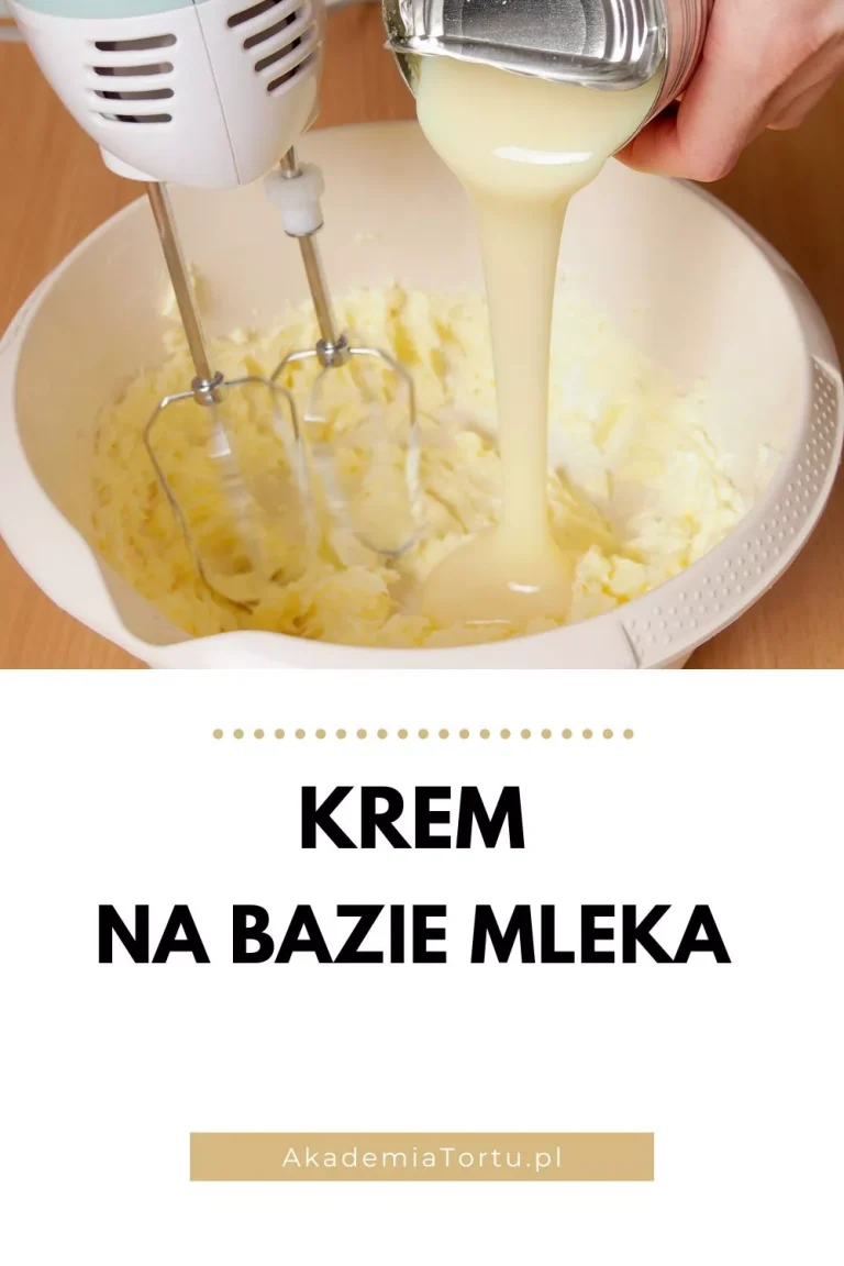 Krem maślany z mlekiem skondensowanym