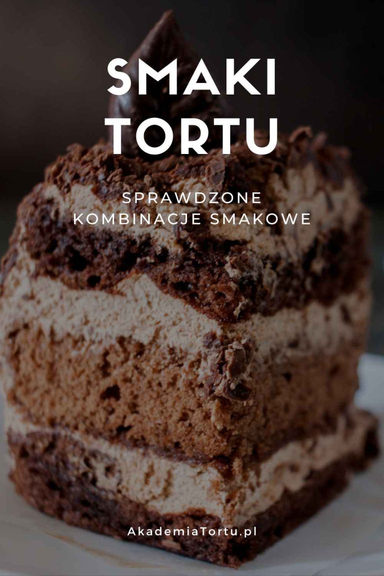 Które smaki kremów do tortu do siebie pasują