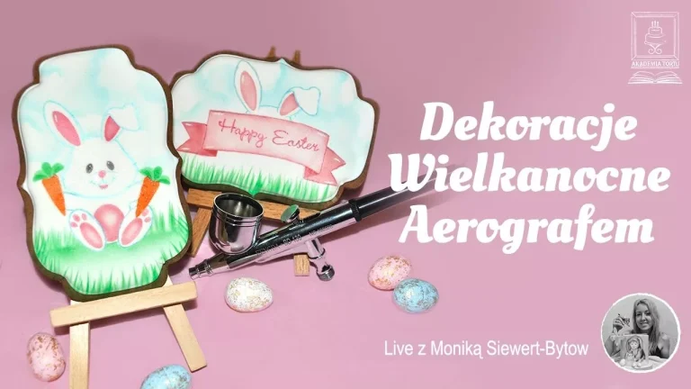 Dekoracje Wielkanocne aerografem