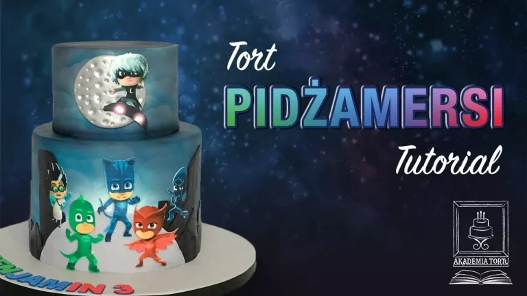 Tort Pidżamersi – inspirowany bajką dla dzieci