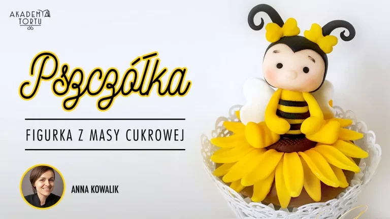 Pszczółka z masy cukrowej