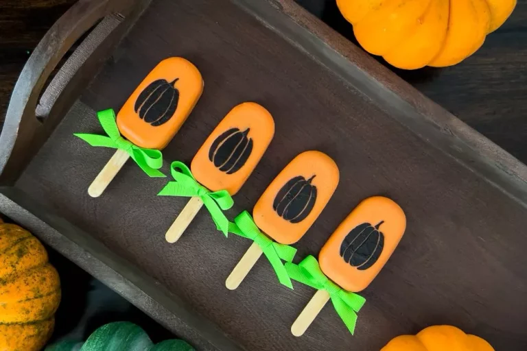 Pumpkin Spice cakesicles