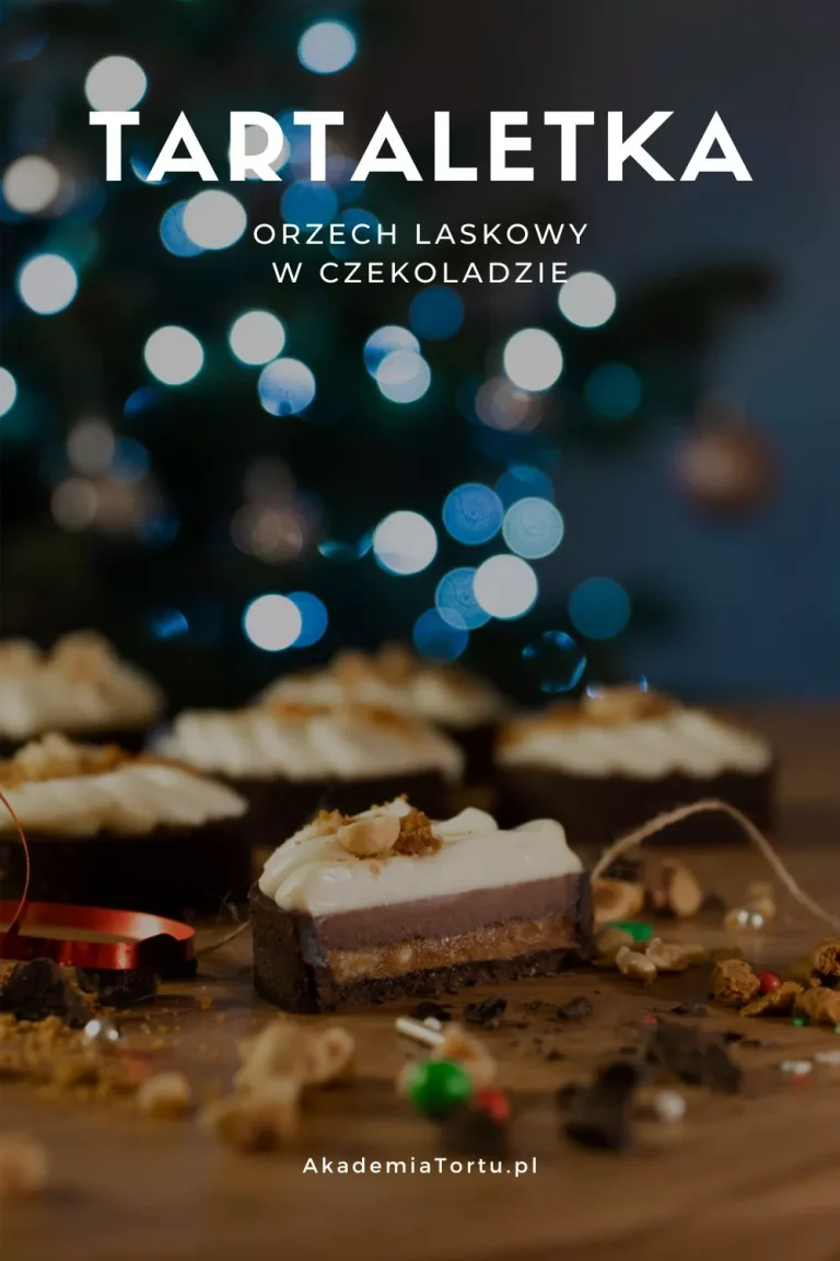Tartaletka orzech laskowy w czekoladzie
