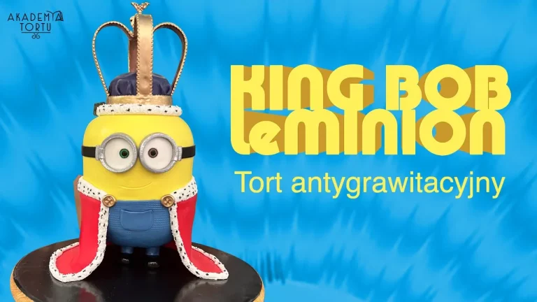 Antygrawitacyjny tort Minion